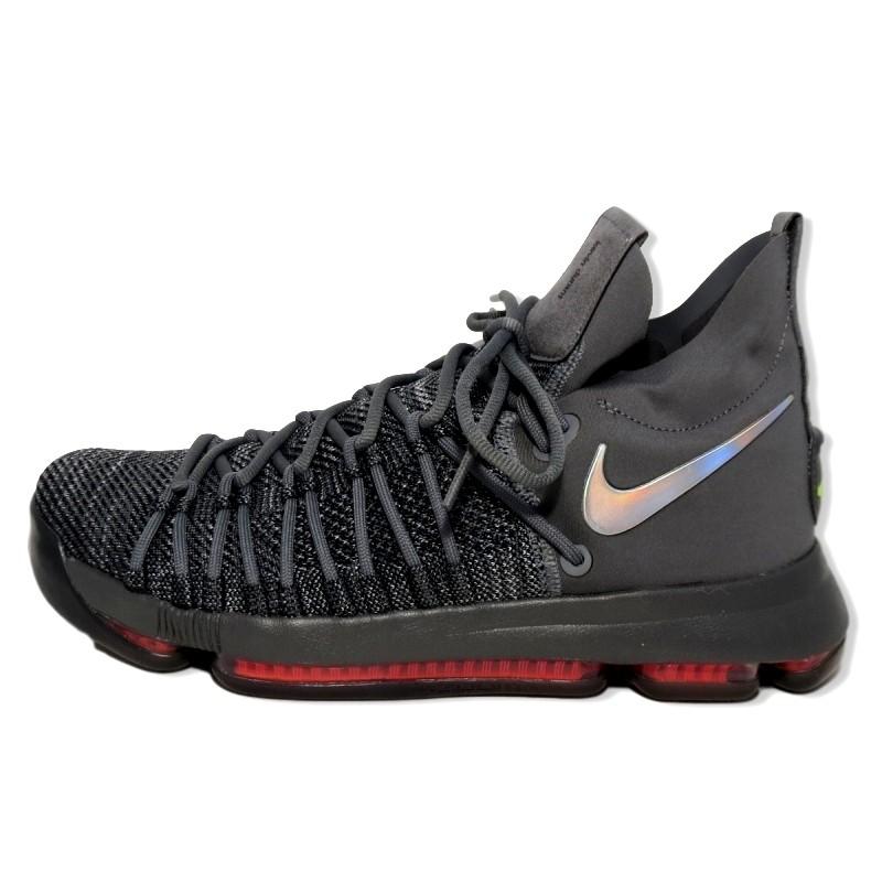 未使用 NIKE ナイキ ZOOM KD9 ELITE TS EP 909140-013 バッシュ Grey  