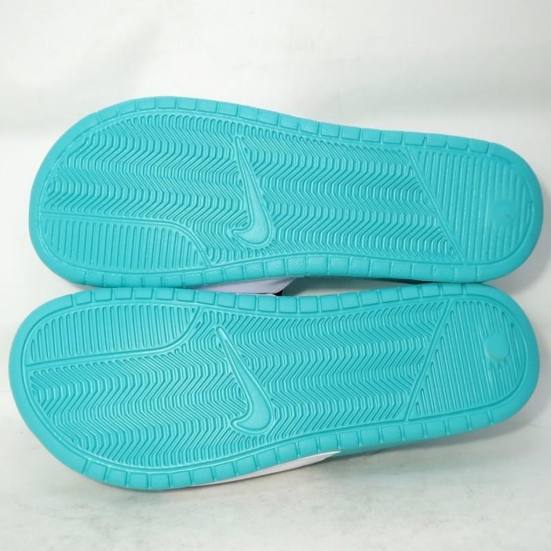 未使用 NIKE ナイキ BENASSI JDI 343880-303 Just Do It ベナッシ ハイパージェイド  HYPER JADE 27cm  箱付サンダル  中古 11000331｜classic｜04