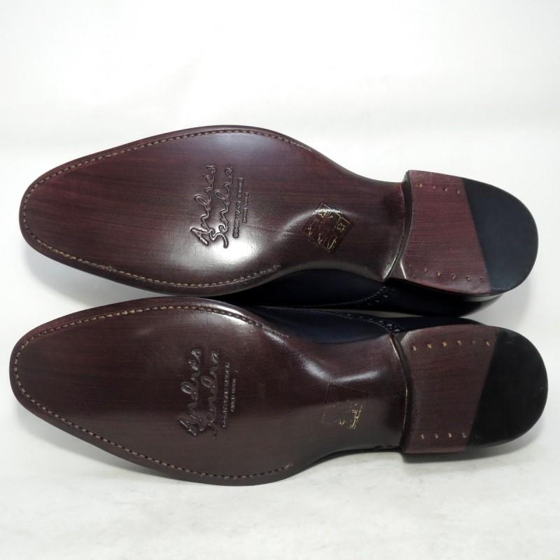 美品 ANDRES SENDRA アンドレスセンドラ ビジネスシューズ ダブル 