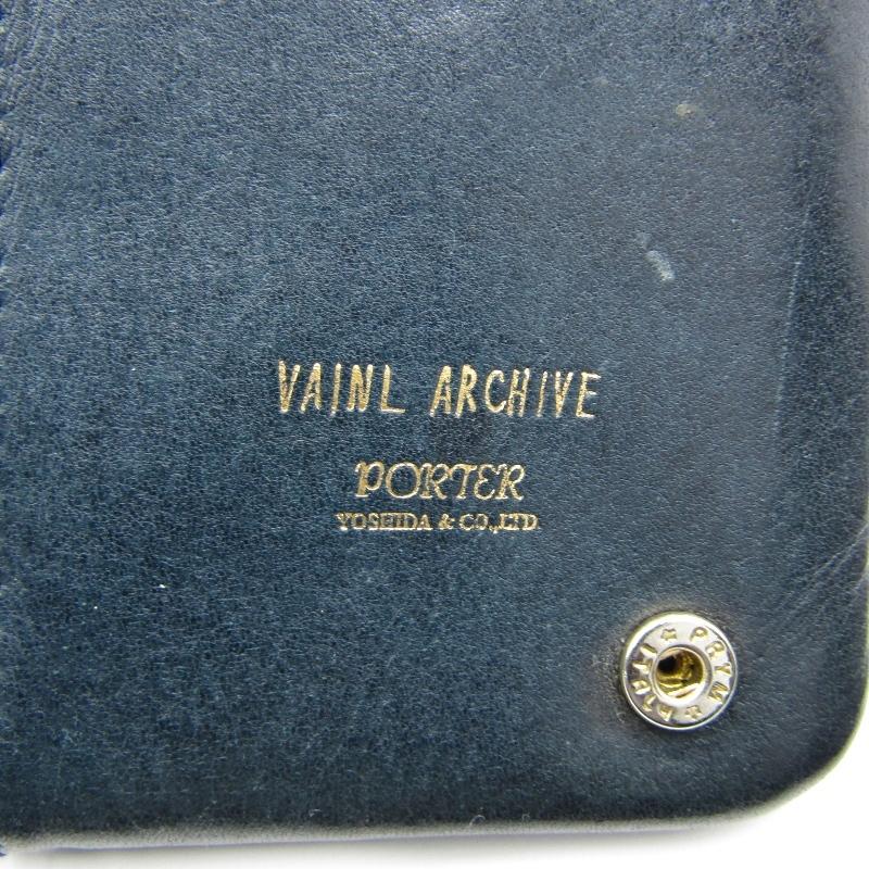 VAINL ARCHIVE × PORTER ヴァイナルアーカイブ 長財布 PUFF WALLET VA-13F-039 パフウォレット ネイビー 紺 レザー 本革 中古 13000039 : 13000039 : クラシック - 通販 - Yahoo!ショッピング VAINL ARCHIVE × PORTER ヴァイナルアーカイブ 長財布 PUFF WALLET VA-13F-039 パフウォレット ネイビー 紺 レザー 本革 中古 13000039 : 13000039 : クラシック - 通販 - Yahoo!ショッピング