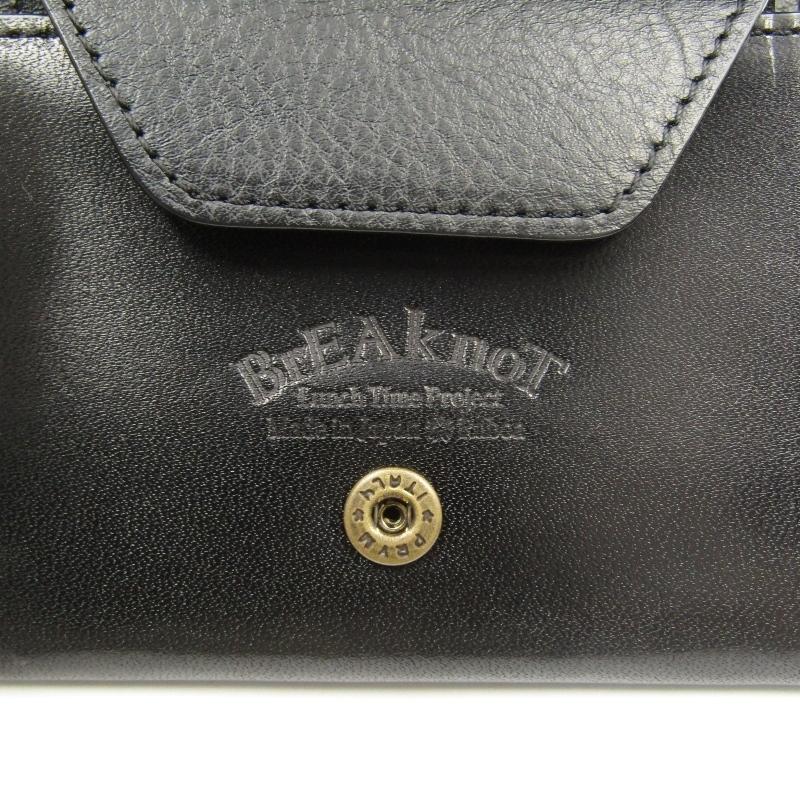 BrEAknoT ブレイクノット 二つ折り財布 Minitto 栃木レザー BrEAknoT ブレイクノット 二つ折り財布 Minitto 栃木レザー