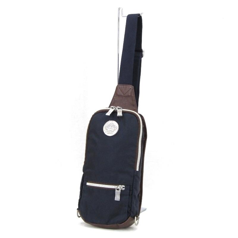 超目玉 オロビアンコ ボディバック ネイビー 【美品】Orobianco - www