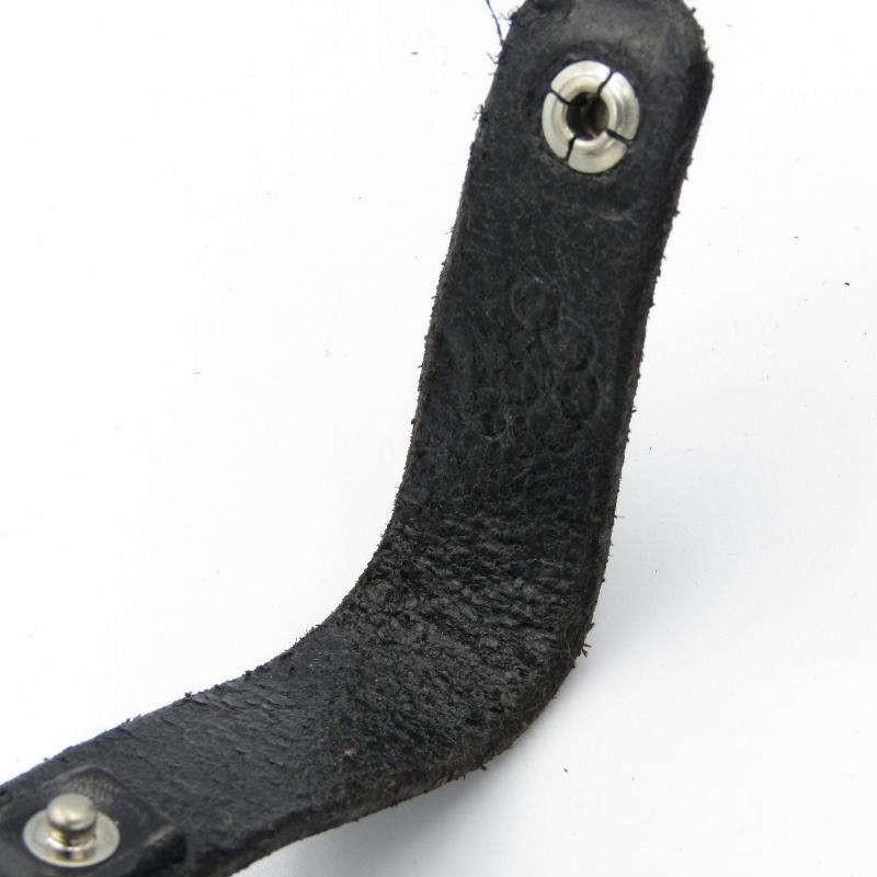 HTC レザーキーホルダー ブラック　黒　本革　USA 2025年最新】HTC カラー：ブラック系 キーホルダー・キーリング