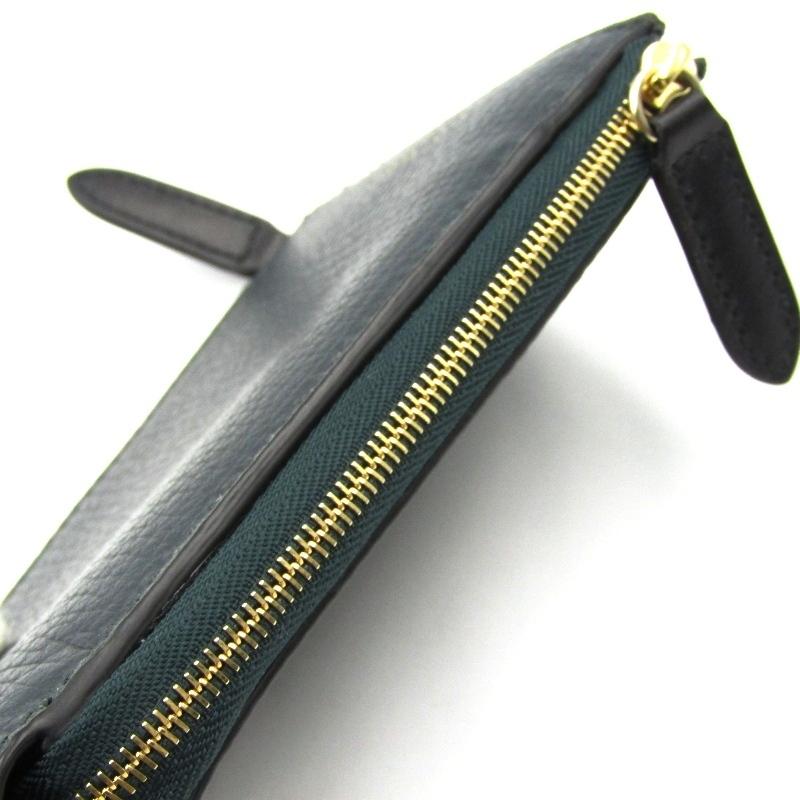 美品 SMYTHSON スマイソン ミニ財布 LUDLOW ダブルジップウォレット  