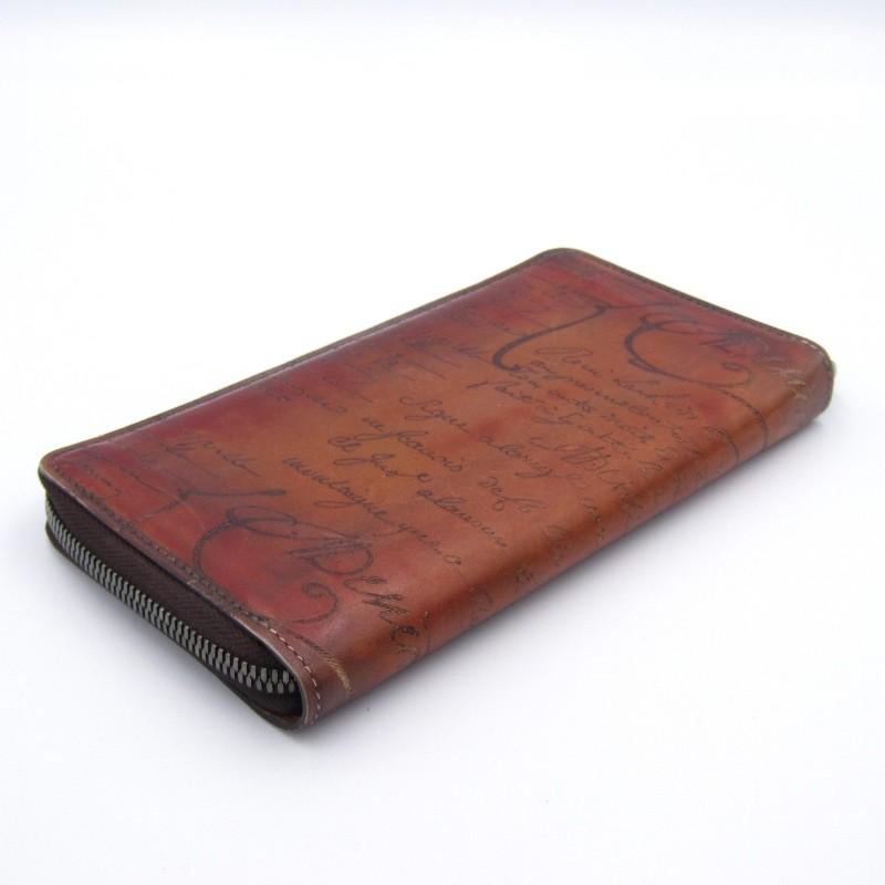 Berluti ベルルッティ 長財布 カリグラフィ ラウンドファスナー ジップ