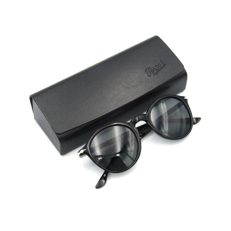 Persol ペルソール サングラス PO9257 95/31 イタリア製 ブラック 黒 メガネ 眼鏡 中古 15000148 :