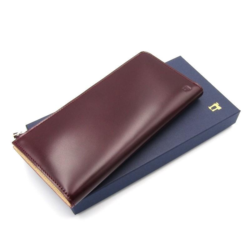 未使用 READY OR ORDER レディオアオーダー 長財布 アニリン染め 