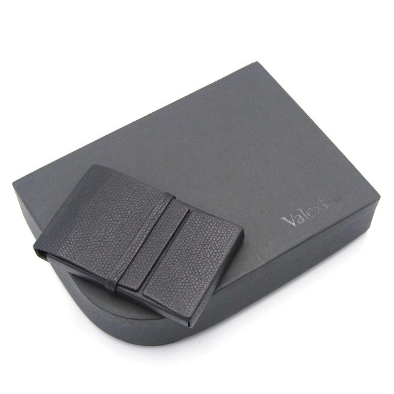 ヴァレクストラ Valextra カードケース 名刺入れ グレインカーフスキン