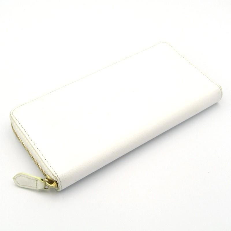 Faro ファーロ 長財布 ラウンドファスナー ホワイト 白 レザー 革 中古 クラシック 通販 Yahoo ショッピング