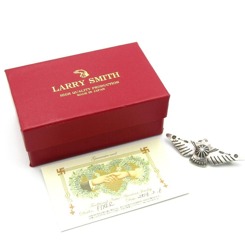 良品 LARRY SMITH ラリースミス ピン サンダーバード スタンプ 
