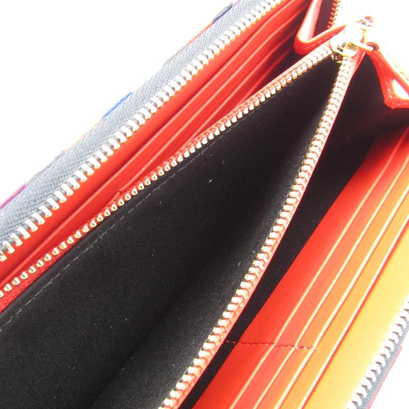 未使用【Paul Smith】ポールスミス　ストライプ レインボー　ラウンド Paul Smith 未使用 ポールスミス 長財布 スワールストライプ