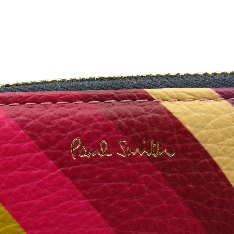 Paul Smith 未使用 ポールスミス 長財布 スワールストライプ