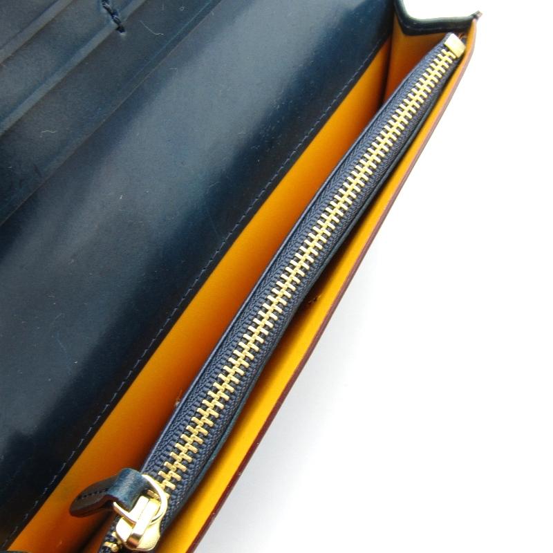 GANZO 未使用 ガンゾ ファスナー小銭入れ付き長財布 SHELL CORDOVAN 2