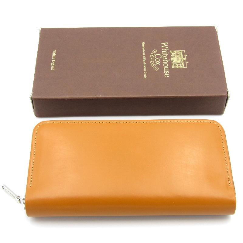 Whitehouse Cox 未使用 ホワイトハウスコックス 長財布 S2622-6 