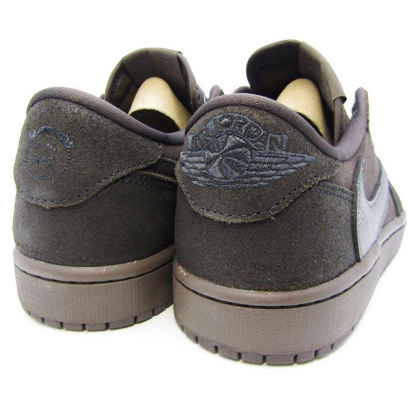 NIKE 未使用 Travis Scott × ナイキ 27cm AIR JORDAN 1 LOW OG DM7866