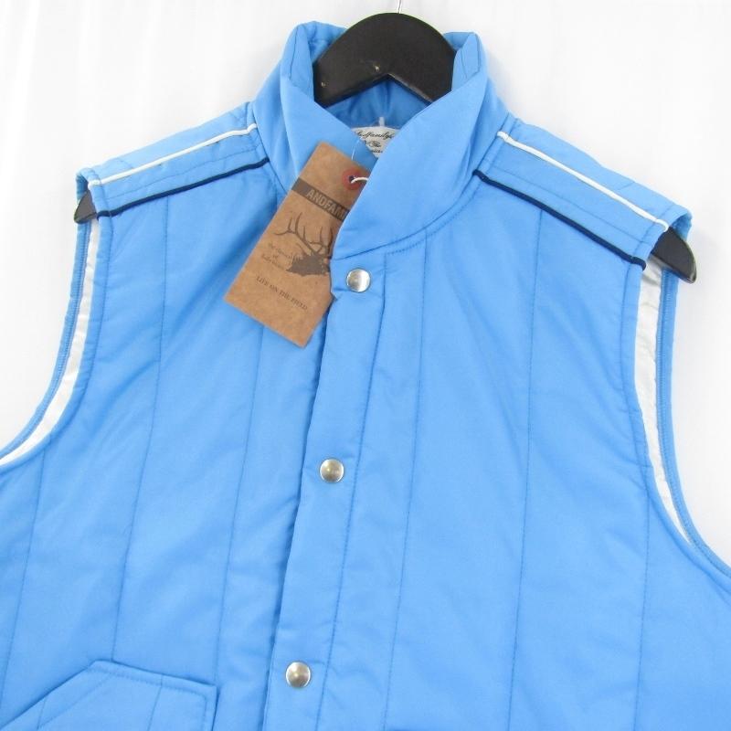 新品 未使用 Lサイズ andfamilys ダウンベスト 国内正規品