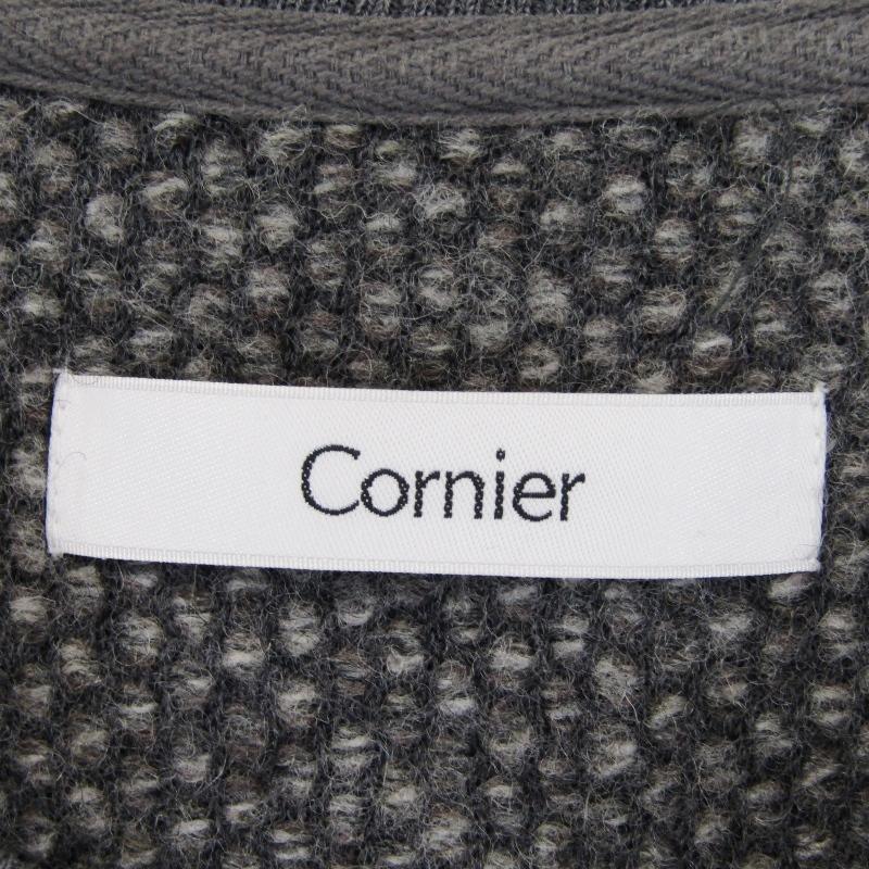 美品 Cornier コルニエ クルーネックニット 20CS12 BRITISH WOOL