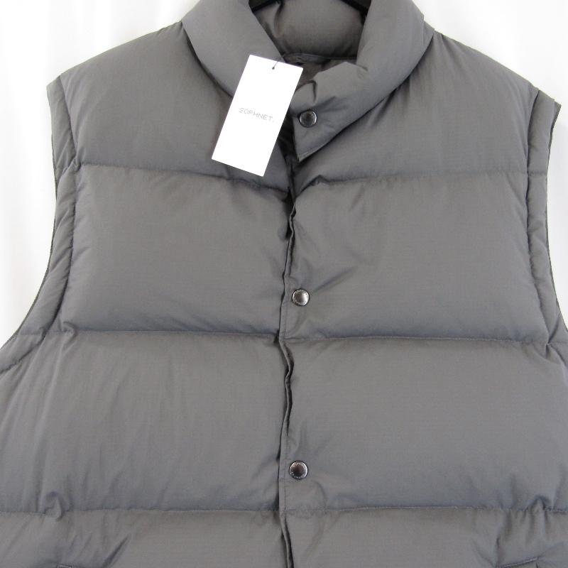 美品 SOPHNET. ソフネット LIGHT WEIGHT STRETCH RIP STOP DOWN VEST