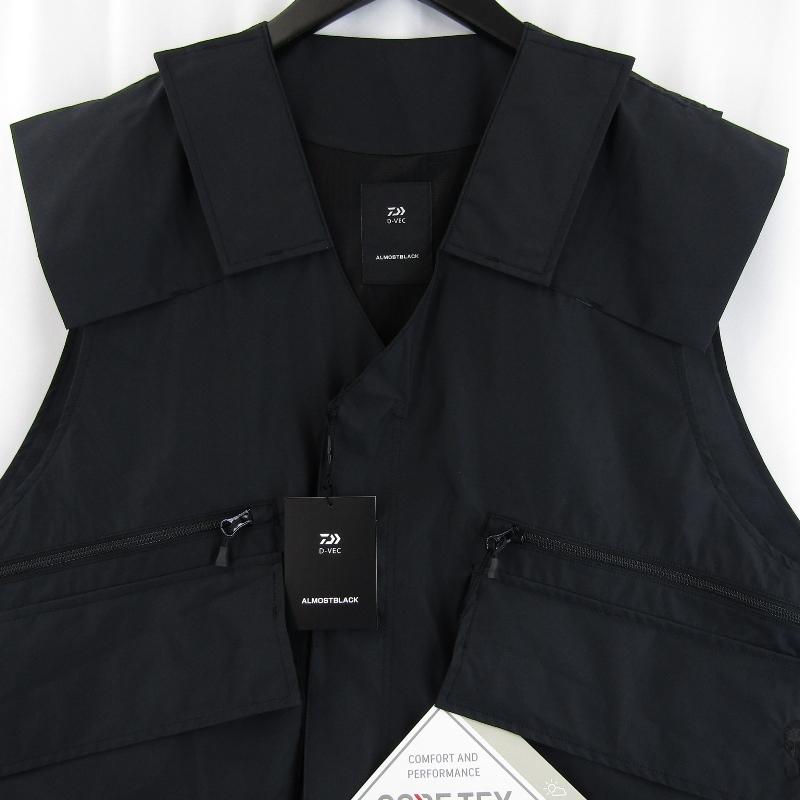 未使用 D-VEC × ALMOSTBLACK ディーベック GORE-TEX INFINIUM VEST VF