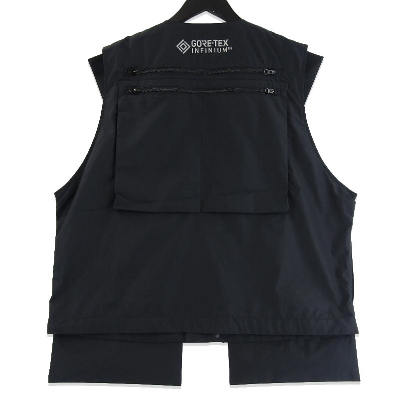 未使用 D-VEC × ALMOSTBLACK ディーベック GORE-TEX INFINIUM VEST VF