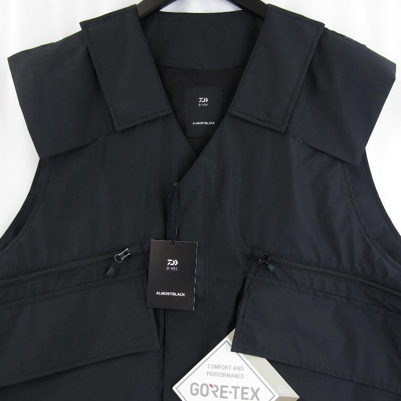 未使用 D-VEC × ALMOSTBLACK ディーベック GORE-TEX INFINIUM VEST VF