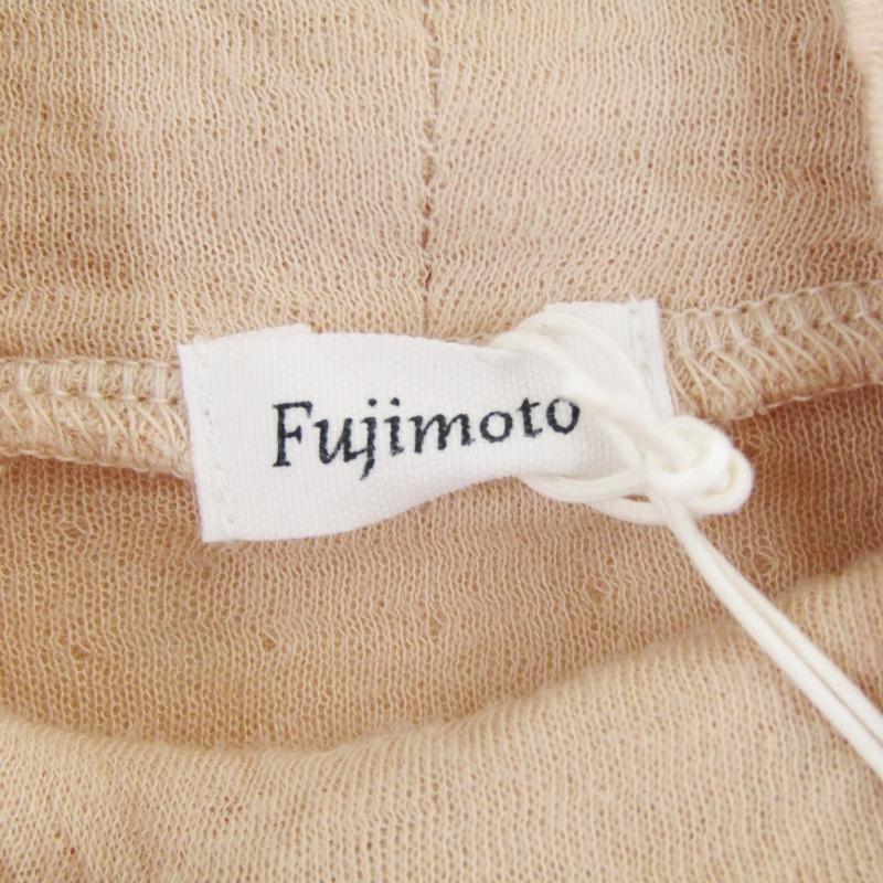 未使用 Fujimoto フジモト 長袖Tシャツ FJ25S-11-002 ハイネック  