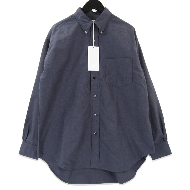 Graphpaper グラフペーパー Oxford L/S B.D Box Shirt GM253-50020B