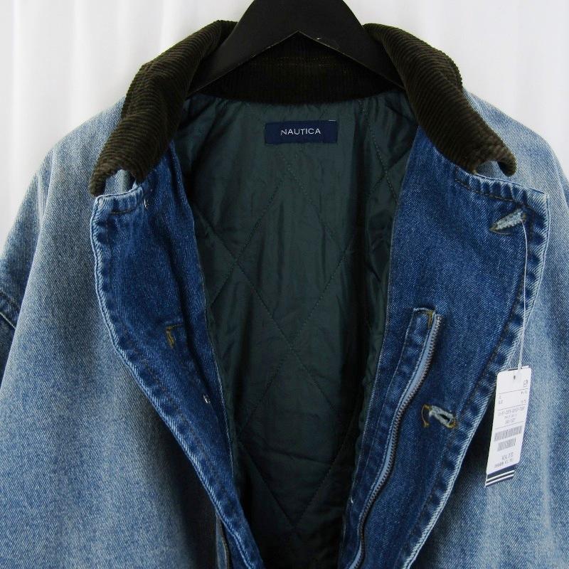未使用 NAUTICA ノーティカ デニムジャケット 243-1527 クラッシュ