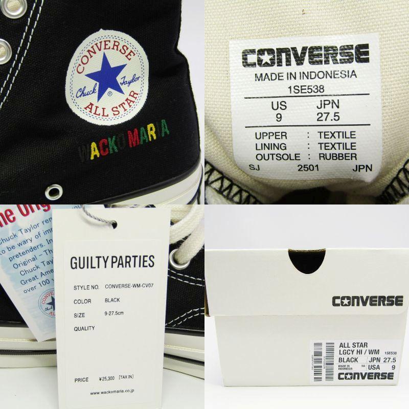 CONVERSE（コンバース） 未使用 × WACKO MARIA 27.5cm ALL STAR LGCY