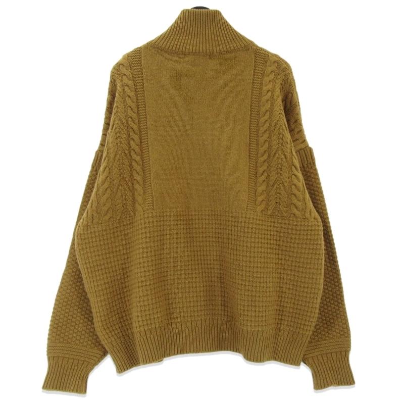 YASHIKI ヤシキ ニット ブルゾン YSK-21AW-KN08 Akane Knit Blouson