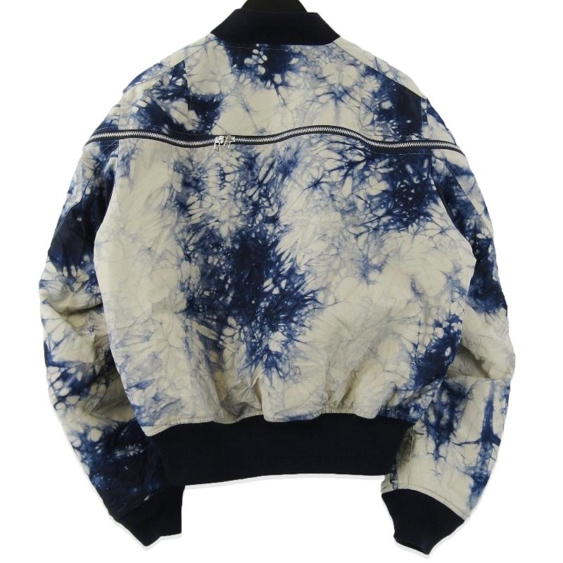 未使用 ROTOL ロトル MARBLE DYE BOMBER BLOUSON R25AWONY08M 25AW