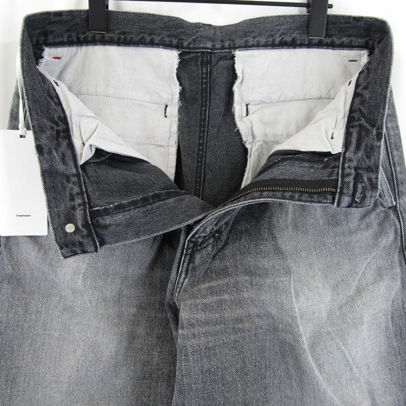 未使用 Graphpaper グラフペーパー Selvage Denim Two Tuck Tapered