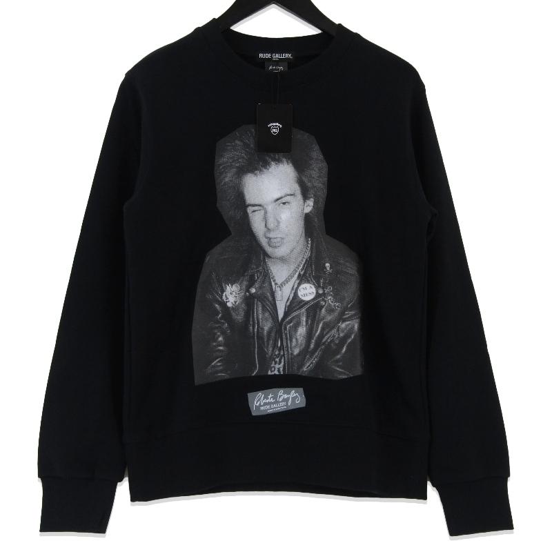 RUDE GALLERY（ルードギャラリー） 美品 ロバートベイリークルーネック