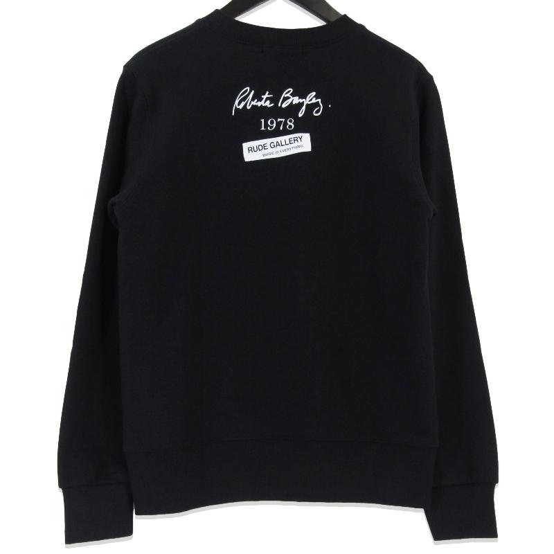 RUDE GALLERY（ルードギャラリー） 美品 ロバートベイリークルーネック