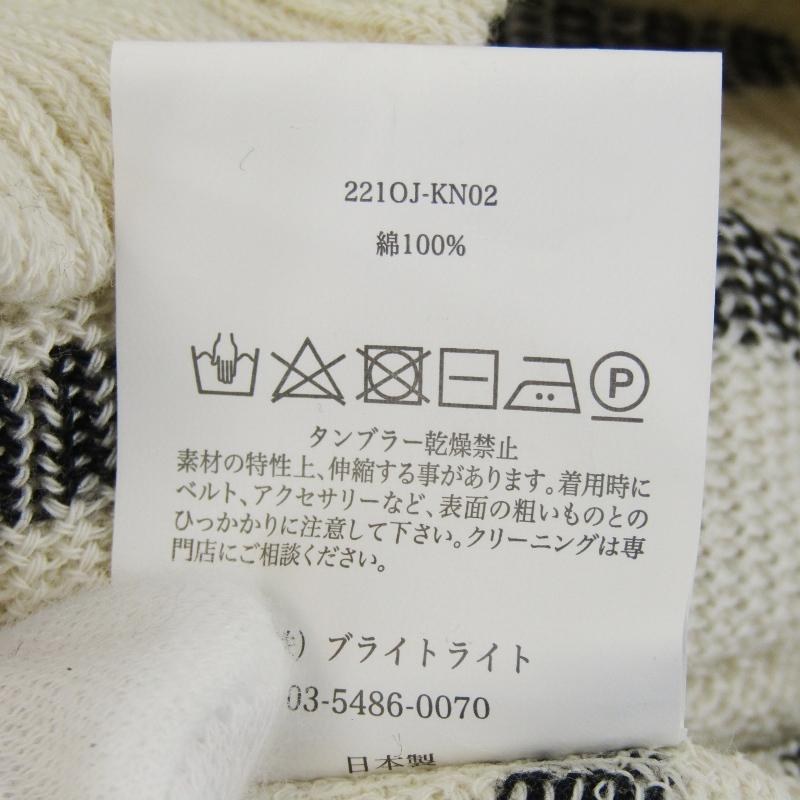OLD JOE & CO. 未使用 オールドジョー 半袖ニット 221OJ-KN02 EARLY