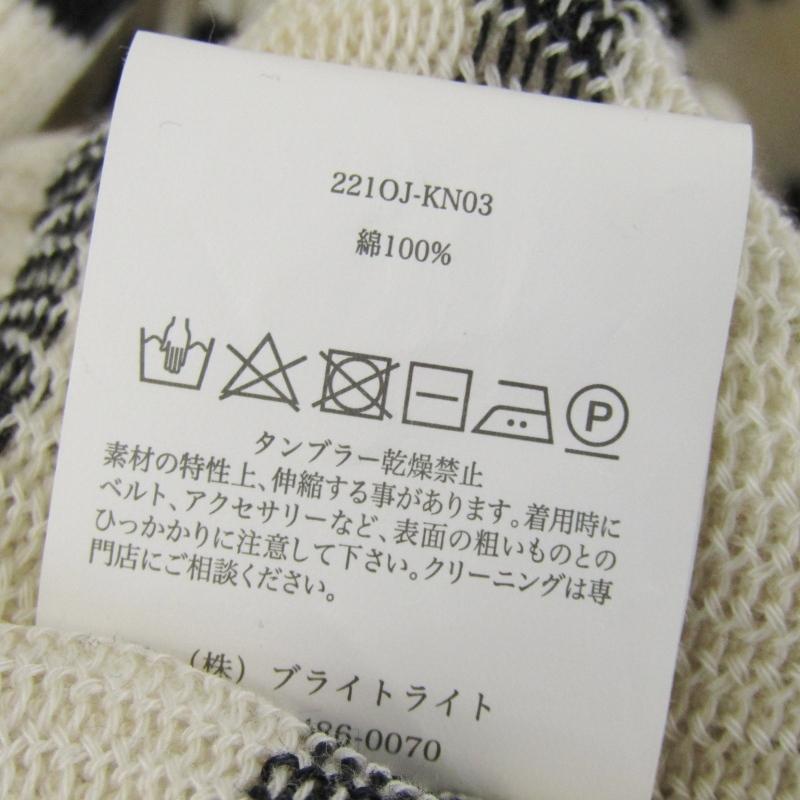 OLD JOE & CO. 未使用 オールドジョー スキッパーニット 221OJ-KN03