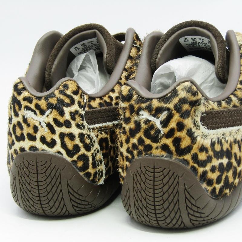 PUMA（プーマ） 美品 22.5cm SPEEDCAT WILD WNS 406690-01 レオパード