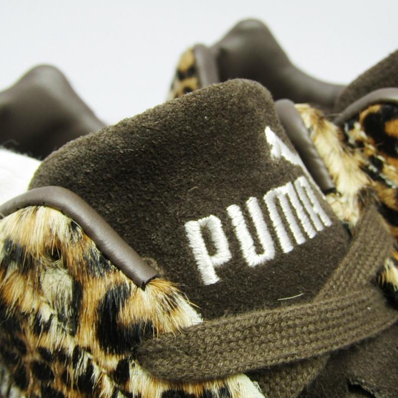 PUMA（プーマ） 美品 22.5cm SPEEDCAT WILD WNS 406690-01 レオパード