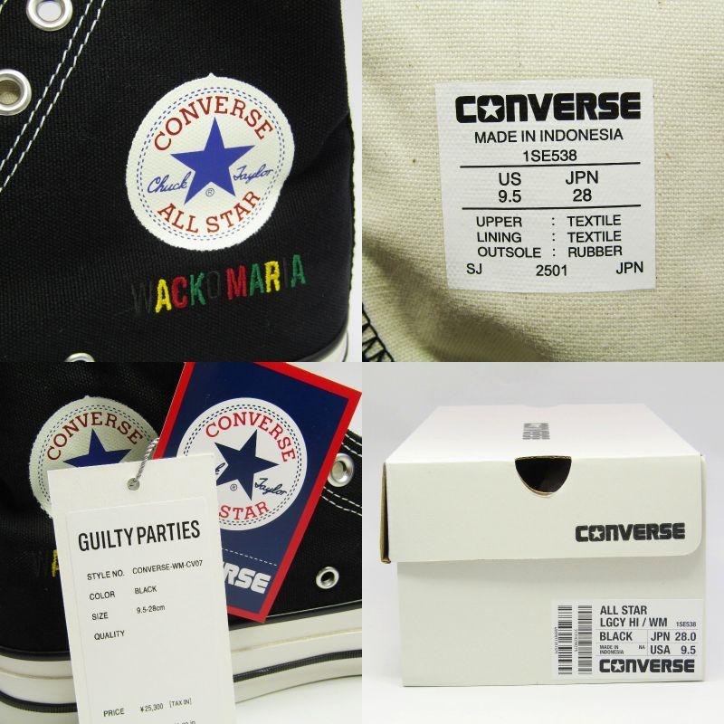 CONVERSE（コンバース） 未使用 × WACKO MARIA 28cm ALL STAR LGCY HI 