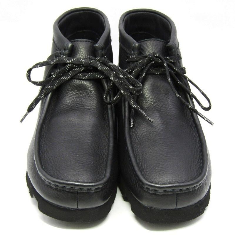 Clarks（クラークス） 未使用 UK8G WallabeeBT GTX 26146260 シボ革