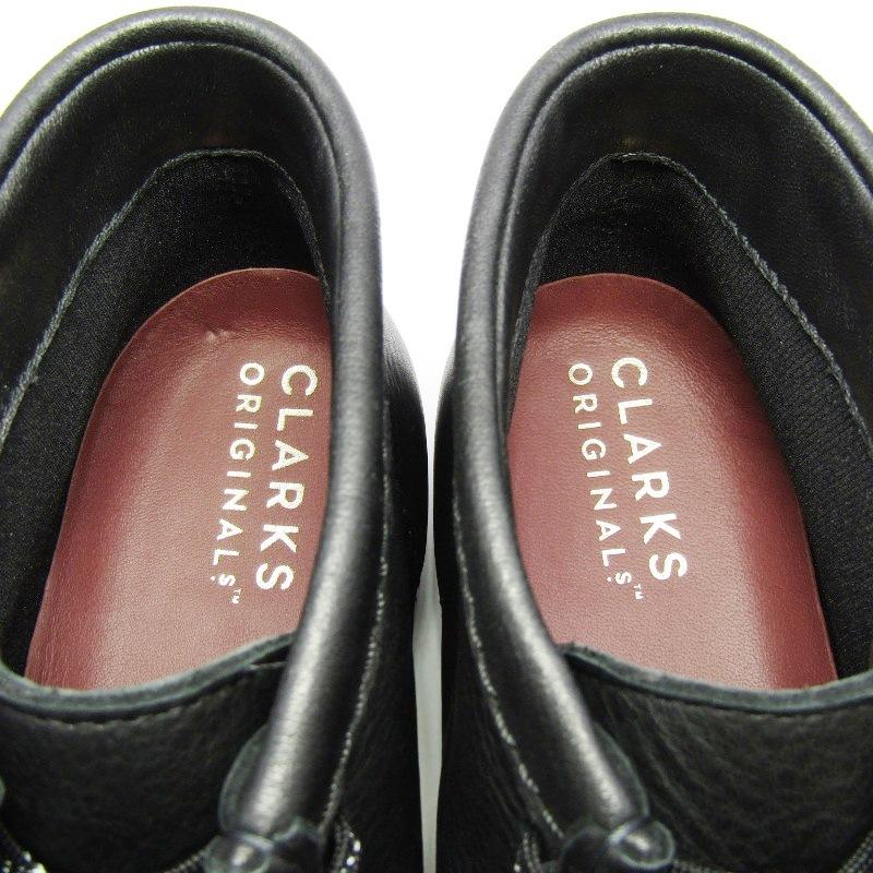 Clarks（クラークス） 未使用 UK8G WallabeeBT GTX 26146260 シボ革