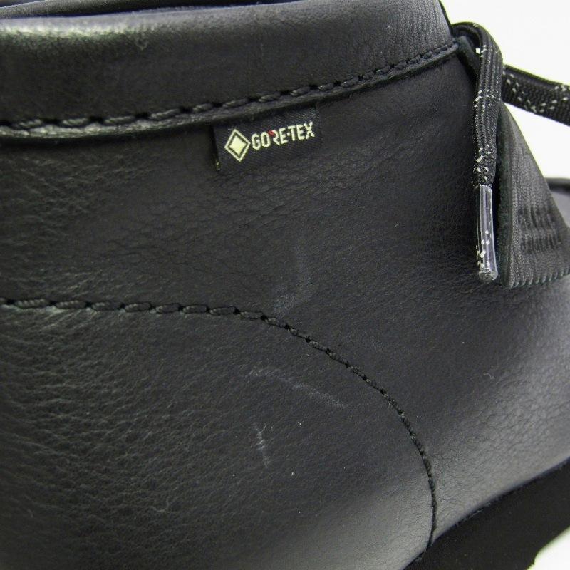 Clarks（クラークス） 未使用 UK8G WallabeeBT GTX 26146260 シボ革
