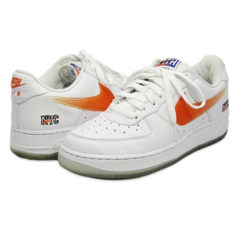 NIKE（ナイキ） × KITH NYC 25cm AIR FORCE 1 LOW CZ7928-100 2020年製 