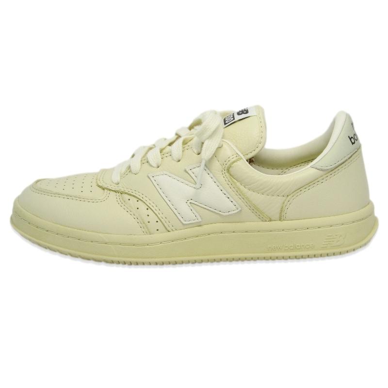 美品 New Balance × AURALEE ニューバランス 26.5cm CT500AL LIFESTYLE オーラリー プレミアムレザー Vintage Ivory  18002276