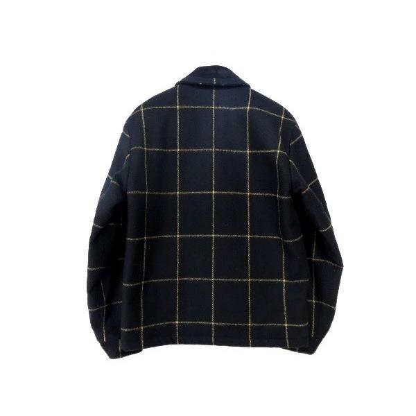 CALEE キャリー 15AW ウール ジャケット 黒 タグ付 良品 L 豚革 CL