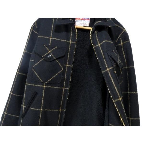 CALEE キャリー 15AW ウール ジャケット 黒 タグ付 良品 L 豚革 CL