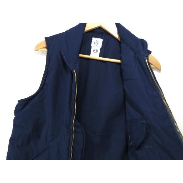 O'ALLS ポスト E-Z CRUZ Vest ベスト 未使用 ネイビー S ポストオーバーオールズ【中古】20005567 【トローヴ】