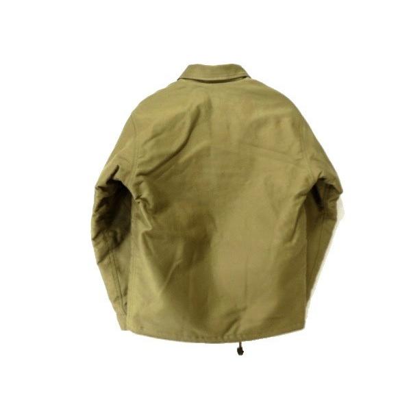 CALEE キャリー 15AW A-2 デッキジャケット ベージュ 未使用 M cl 
