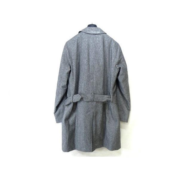 HERNO ヘルノ ウール ステンカラーコート 美品 706935 グレー 48 