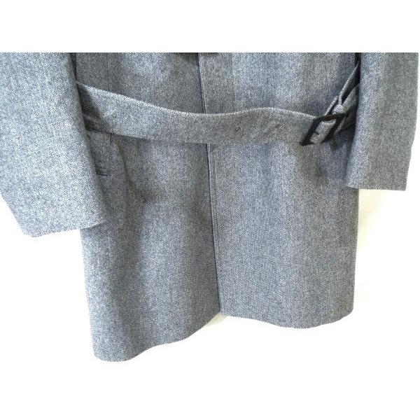 HERNO ヘルノ ウール ステンカラーコート 美品 706935 グレー 48 